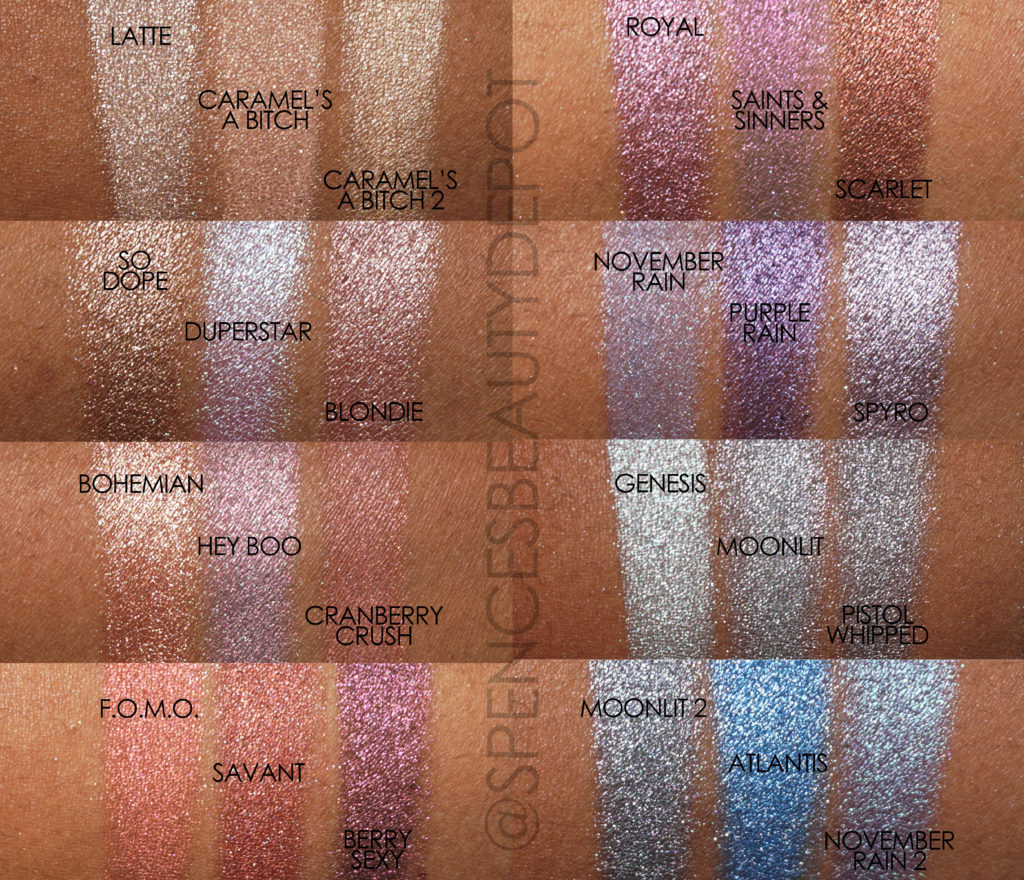 Round Up: Looxi Beauty Shimmer Eyeshadows 2016 – Spence's Beauty